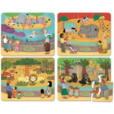 Vilac puzzle Zoo – Zboží Mobilmania