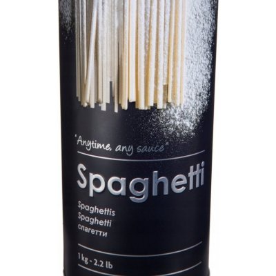 5five Simply Smart Nádoba na špagety kovová černá 1 kg