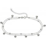 SilveAmo Stříbrný náramek na nohu bubble B21032.23 – Hledejceny.cz