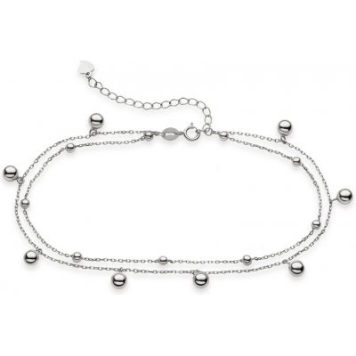 SilveAmo Stříbrný náramek na nohu bubble B21032.23 – Hledejceny.cz