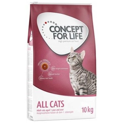 Concept for Life Kompletní krmivo pro všechny kočky 10 kg – Hledejceny.cz