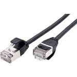 Roline U/FTP patch kat. 6a tenký LSOH 0,15m černý – Zboží Živě