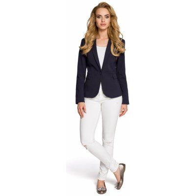 Made of Emotion sako M243 Tmavomodrá – Zboží Dáma