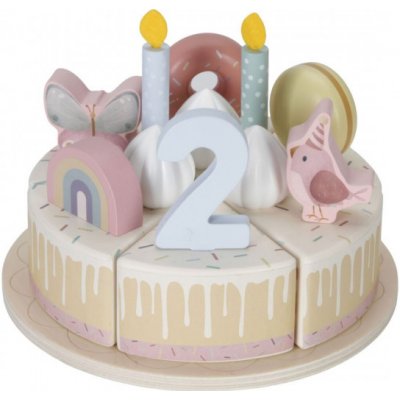 Little Dutch Narozeninový dort 26 dílů Pink – Zbozi.Blesk.cz