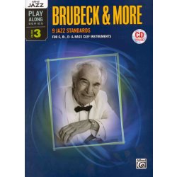 Alfred Jazz Play Along 3 Brubeck & More (9 jazz standards) + CD