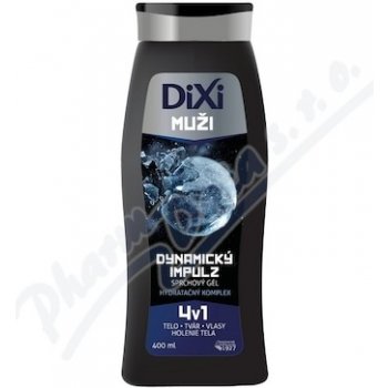 Dixi Men Dynamický impuls sprchový gel 4 v 1 400 ml