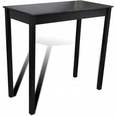 Barový stůl a 4 barové židle, černá, 160725 HangarStore.cz – Zboží Dáma