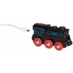 Brio 33599 Elektrická okomotiva nabíjecí přes mini USB kabel – Zboží Mobilmania