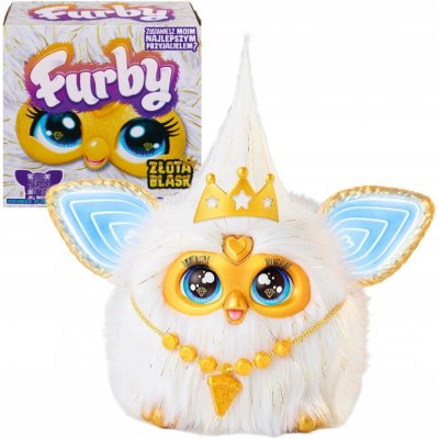 Hasbro Furby Interaktivní plyšová hračka žlutá, zvuková, 15 cm – Zboží Mobilmania