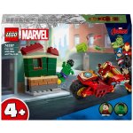 LEGO® Marvel 76287 Iron Man s motorkou a Hulk – Zboží Živě