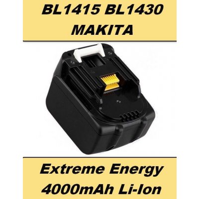 TopTechnology Makita 14,4V Li-Ion BL1430, BL1415, BL1440, 194065-3, 194066-1 4000mAh - neoriginální – Zboží Mobilmania