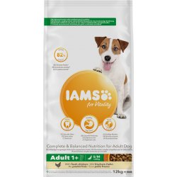 IAMS for Vitality Dog Adult Small & Medium Chicken 12 kg