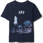 GAP Baby tričko s logem Tmavě modrá – Zboží Dáma