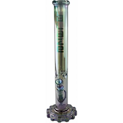 BLAZE Gear Ice bong s duhovým efektem 45 cm Metalická – Hledejceny.cz
