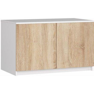 Ak furniture Star 90 cm bílý / sonoma – Hledejceny.cz