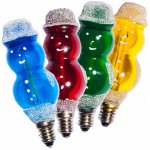 Žárovka LED Sněhulák 20V 0,2W MIX 4ks barev filament 1ks – Sleviste.cz