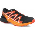 Salomon Speedcross J L47724500 black/cherry tomato/turmeric – Zboží Dáma