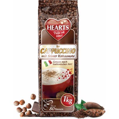 Hearts Cappuccino Kakao 1 kg – Zbozi.Blesk.cz