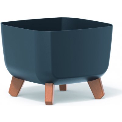 PROSPERPLAST Květináč GRACIA SQUARE 24 x 24 x 18.7cm antracit – Hledejceny.cz