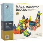 Teddies Magnetická stavebnice 66 ks – Zboží Dáma