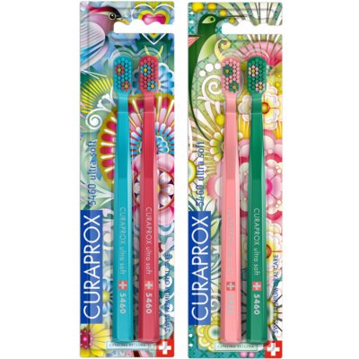 Curaprox 5460 DUO WILD Garden Edition ultrasof 2 ks