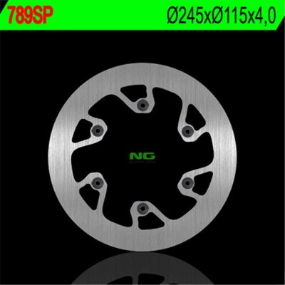 Zadní brzdový kotouč NG Yamaha 450 WR F 2003 - 2012 – Zboží Mobilmania