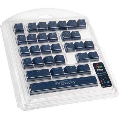 Ducky Rubber Double-Shot Backlight Keycap Set tmavě modré 31 ks DKSA31-USRDBNNO2 – Zboží Mobilmania