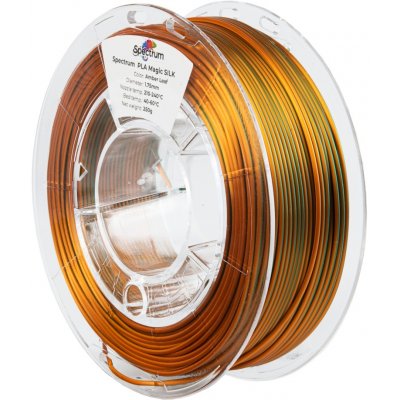 Spectrum 81394 PLA Magic SILK, 0.25kg, 1.75mm, AMBER LEAF – Zboží Živě