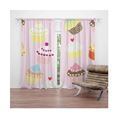 Sablio Závěs Muffiny: 2ks 140x250cm – Hledejceny.cz