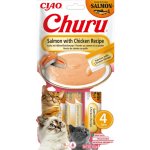 Churu Cat Chicken with Salmon 4 x 14 g – Zbozi.Blesk.cz