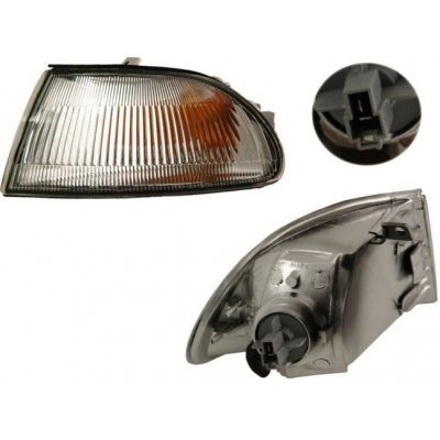 BLIKAČ, BLINKR, SMĚROVÉ SVĚTLO PŘEDNÍ LEVÝ HONDA CIVIC SDN (EG/EH9), 10.91-10.95 OE: 33350SR413, 33350-SR4-003, 33351-SR4-003, 33350SR4013 Tyc | Zboží Auto