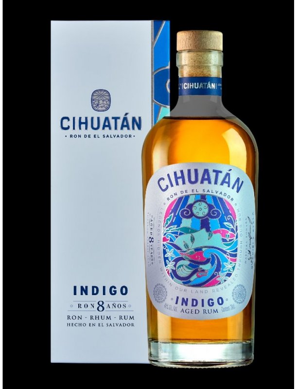 Cihuatan Indigo 8y 40% 0,7 l (karton)
