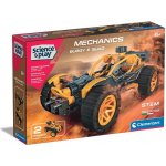 CLEMENTONI Science&Play Mechanická laboratoř Buggy a čtyřkolka 2v1 – Sleviste.cz