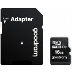 Goodram microSDHC 16 GB UHS-I U1 M1AA-0160R12 – Zbozi.Blesk.cz