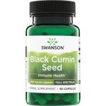 Swanson Černý Kmín Black Cumin 400 mg 60 kapslí – Hledejceny.cz