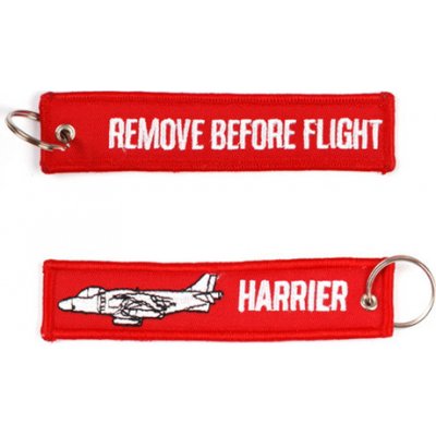 Přívěsek na klíče remove before flight HARRIER – Zboží Mobilmania