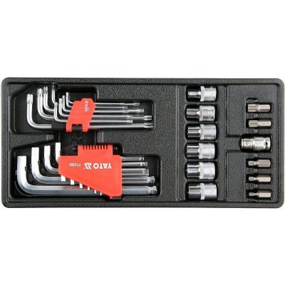 Vložka do zásuvky - imbus 2-12 mm , torx T10-T50, 1/2" E10-E20, adaptéry M5- M12 – Hledejceny.cz