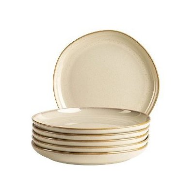Mäser Sada dezertních talířů 22 cm béžová CORDELIA 6 ks – Zboží Dáma