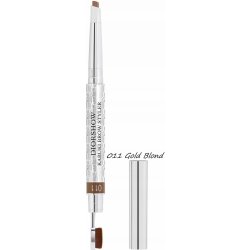 Dior Diorshow Kabuki Brow Styler tužka na obočí s kartáčkem 011 Gold Blond 0,29 g