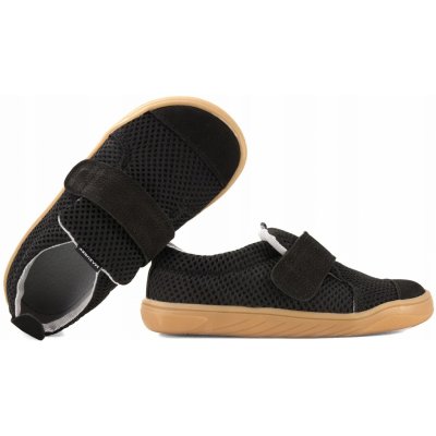 Mazurek softex black kožené a textilní polobotky černá – Zboží Dáma