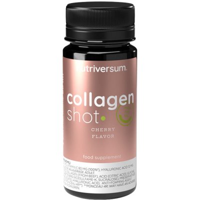 Nutriversum Collagen Shot cherry 60 ml – Hledejceny.cz