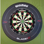 Winmau set DOUBLE - terč Blade 6 Dual Core + okruží Black PDC – Zboží Mobilmania