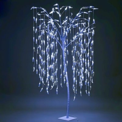 MagicHome Vánoční stromek vrba 384x LED studená bílá 180 cm – Zboží Mobilmania