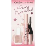 L'Oréal Paris Merry Christmas! odstín Black řasenka Lash Paradise 6,4 ml + lak na nehty Essie Nail Color 13,5 ml 11 Not Just A Pretty dárková sada – Hledejceny.cz