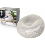 Bestway nafukovací křeslo 112 x 112 x 70 cm šedé – Hledejceny.cz