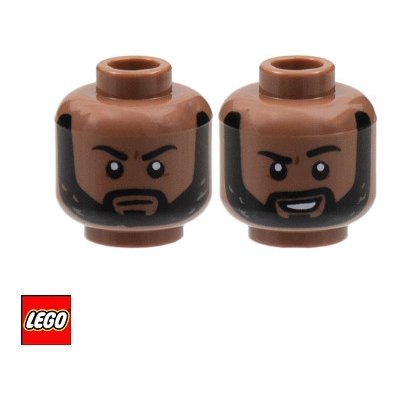 LEGO® 6407052 Hlava potištěná - Karl Mordo – Zboží Mobilmania