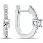 Brilio Silver náušnice EA772W – Zboží Mobilmania