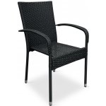 Nábytek Texim Zahradní židle PARIS ratanová antracit – Zboží Mobilmania