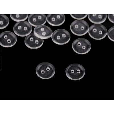 Knoflík velikost 16"; 20", velké, 4 (16") transparent – Sleviste.cz