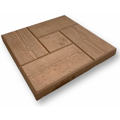 Báča Beton plošná protiskluzová Prkna 30 x 30 x 3 cm 20559_SVE2 světle hnědá 1 ks – Zbozi.Blesk.cz